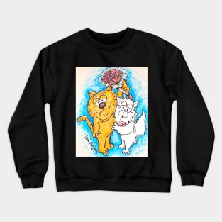 Heathcliff and Sonja Crewneck Sweatshirt